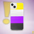 Nonbinary Pride Flag Paint Strokes Clear Case for iPhone®